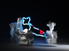 Neon Light And Ceramics