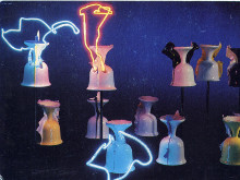 Neon Light And Ceramics